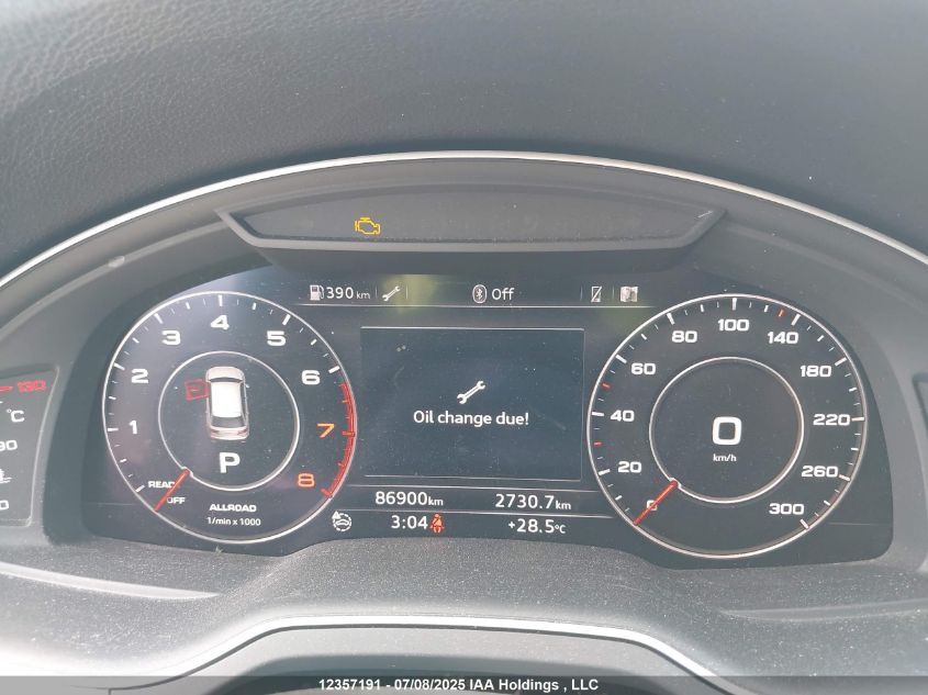 2017 Audi Q7 3.0T Technik VIN: WA1VABF76HD043601 Lot: 12357191