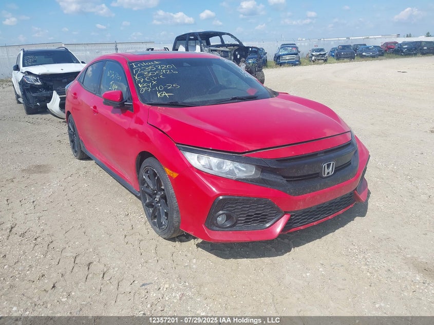 SHHFK7H4XHU305926 2017 Honda Civic Sport auction photo 1