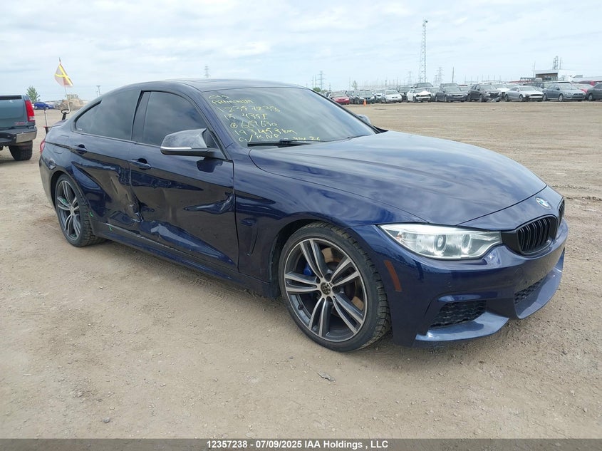 WBA4B3C57FD669630 2015 BMW 435I Gran Coupe xDrive auction photo 1