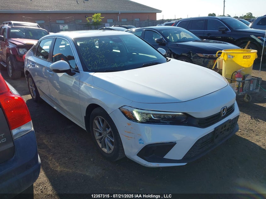 2HGFE2F33NH112207 2022 Honda Civic Ex auction photo 1
