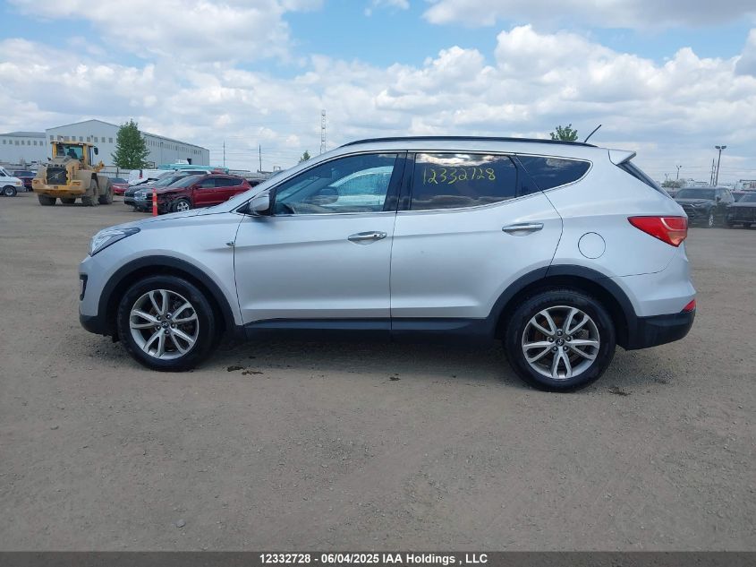 2014 Hyundai Santa Fe VIN: KMHSW81UBEU243731 Lot: 12332728X