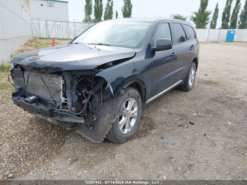 2013 Dodge Durango Sxt VIN: 1C4RDJAG9DC504855 Lot: 12357432
