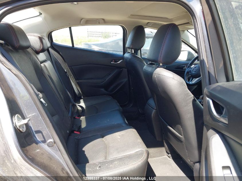 2014 Mazda Mazda3 Gt-Sky VIN: JM1BM1W33E1109798 Lot: 12355337X