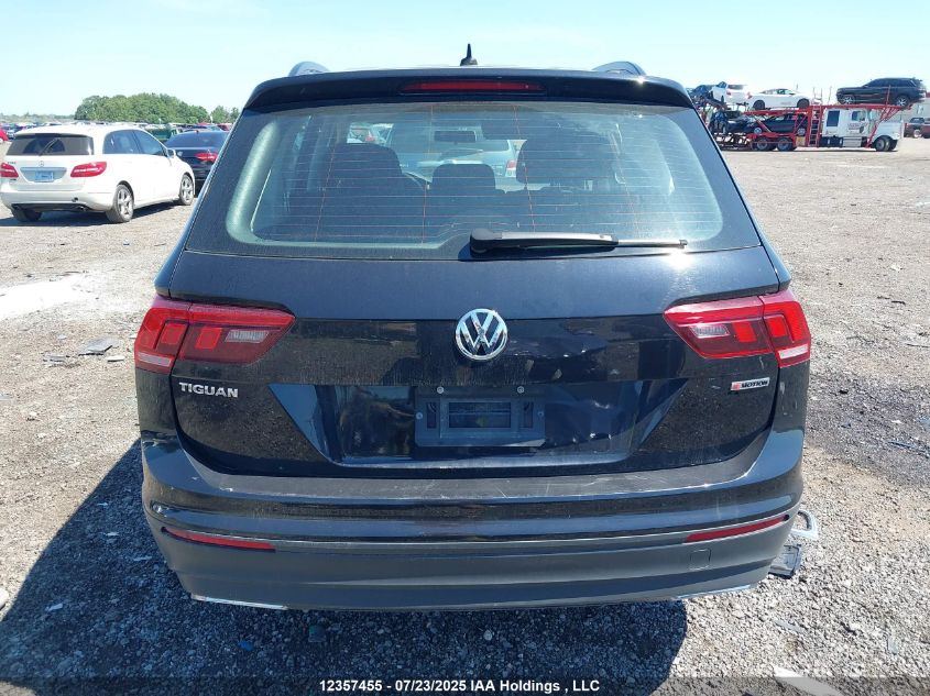 2021 Volkswagen Tiguan S VIN: 3VV0B7AXXMM063576 Lot: 12357455