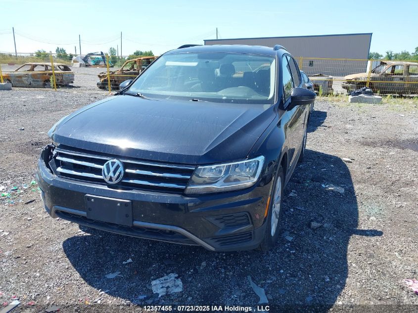 2021 Volkswagen Tiguan S VIN: 3VV0B7AXXMM063576 Lot: 12357455