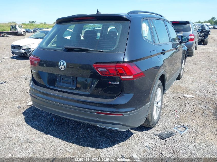 2021 Volkswagen Tiguan S VIN: 3VV0B7AXXMM063576 Lot: 12357455