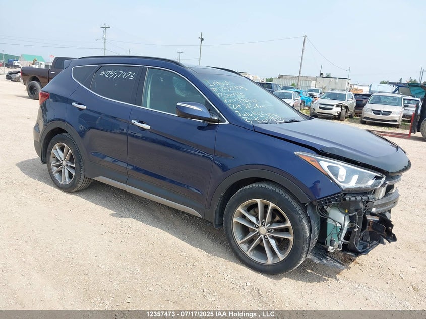 5XYZUDLA8HG392402 2017 Hyundai Santa Fe Sport 2.0T Limited auction photo 1