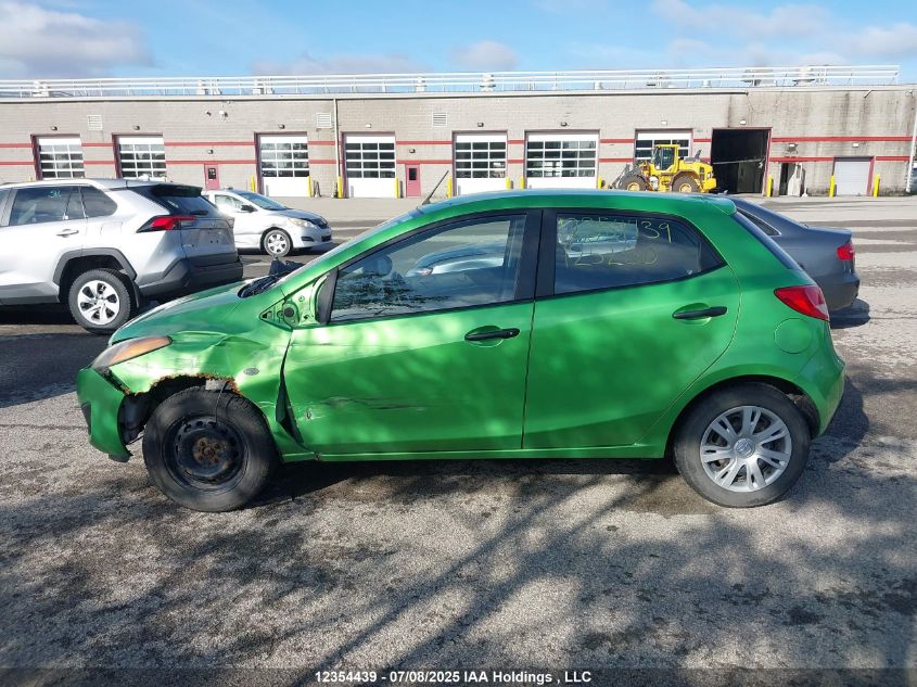 2011 Mazda Mazda2 Gs/Gx VIN: JM1DE1HY2B0125250 Lot: 12354439X