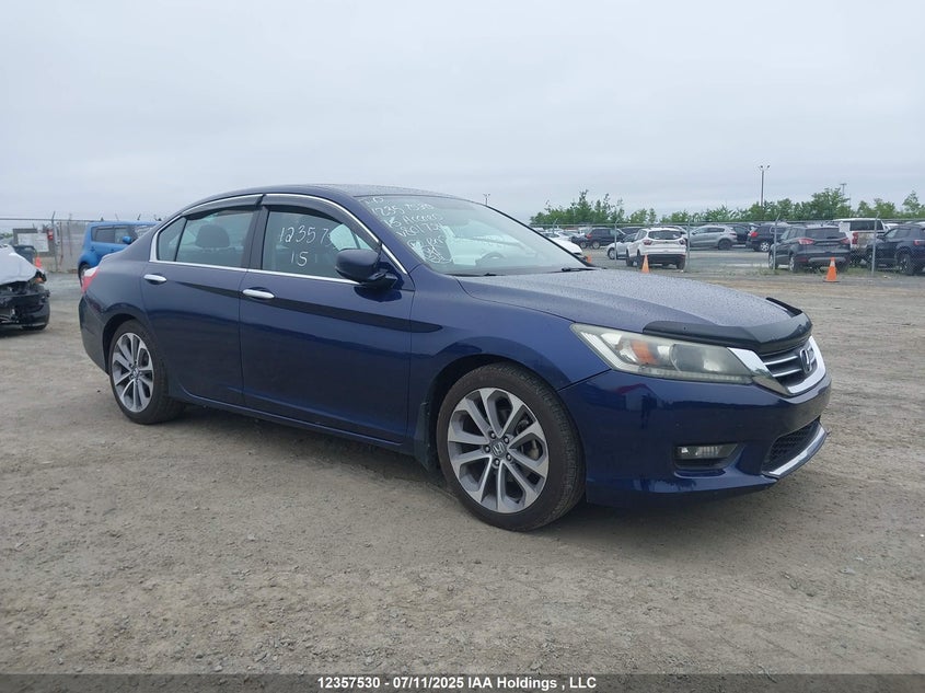 1HGCR2F55FA801724 2015 Honda Accord Sport auction photo 1