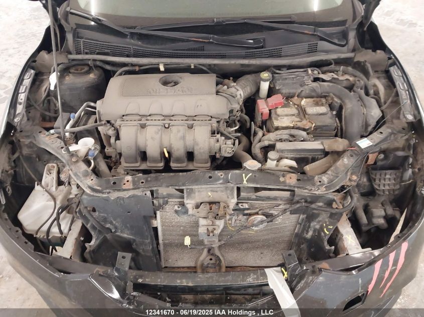 2017 Nissan Sentra 1.8 S/1.8 Sl/1.8 Sv VIN: 3N1AB7AP9HY319940 Lot: 12341670X