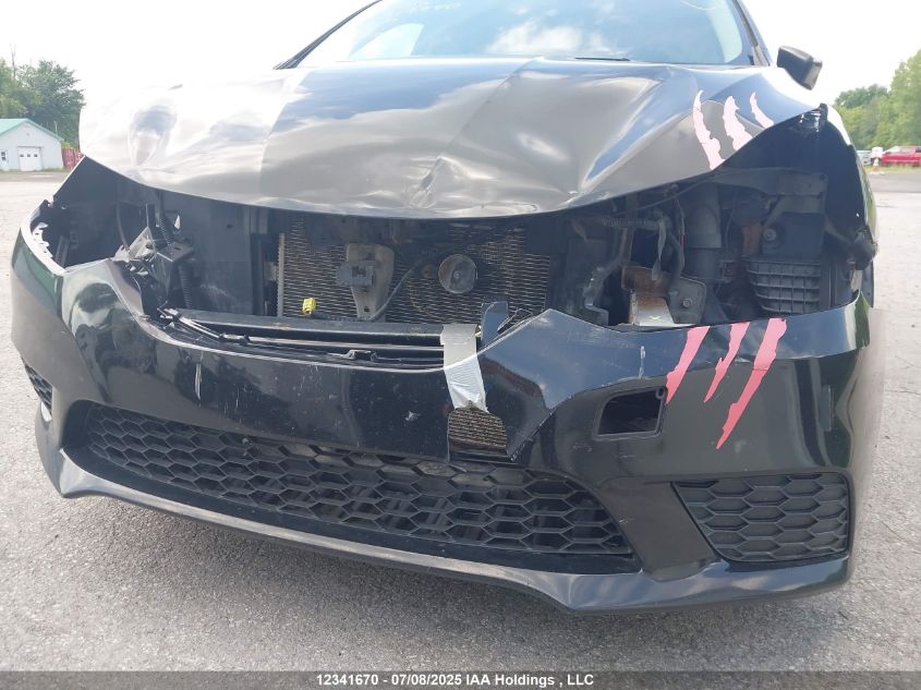 2017 Nissan Sentra 1.8 S/1.8 Sl/1.8 Sv VIN: 3N1AB7AP9HY319940 Lot: 12341670X