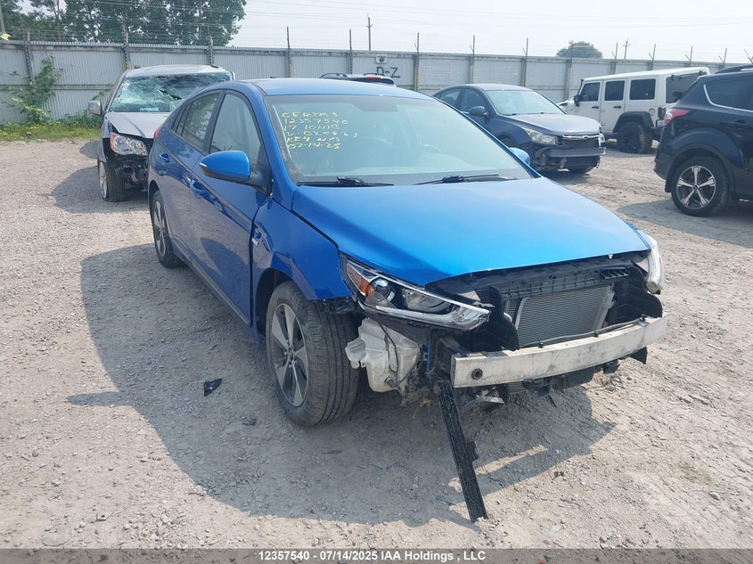KMHC75LHXHU020831 2017 Hyundai Ioniq auction photo 1
