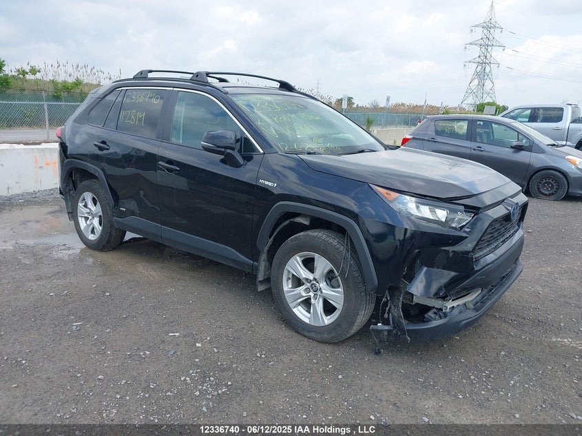 2T3BWRFV9MW112814 2021 Toyota Rav4 Hybrid Le auction photo 1