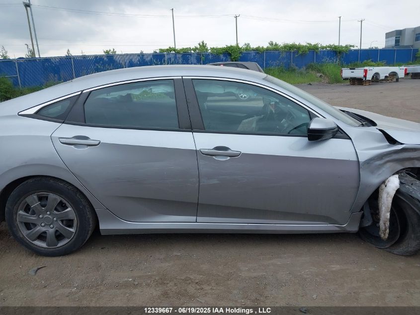 2020 Honda Civic Lx VIN: 2HGFC2F50LH033811 Lot: 12339667X