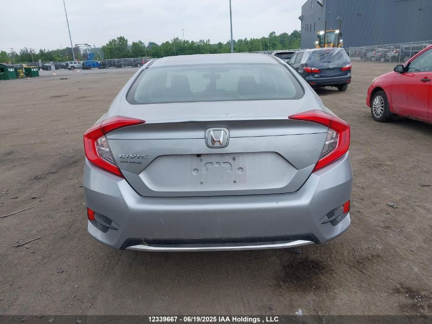 2020 Honda Civic Lx VIN: 2HGFC2F50LH033811 Lot: 12339667X