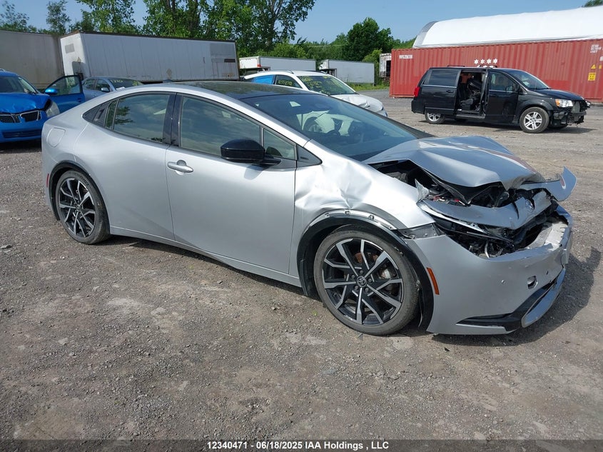 JTDACACU6P3002327 2023 Toyota Prius Prime Xse/Xse Premium auction photo 1