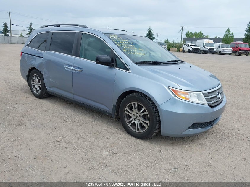 5FNRL5H46BB509761 2011 Honda Odyssey Ex auction photo 1
