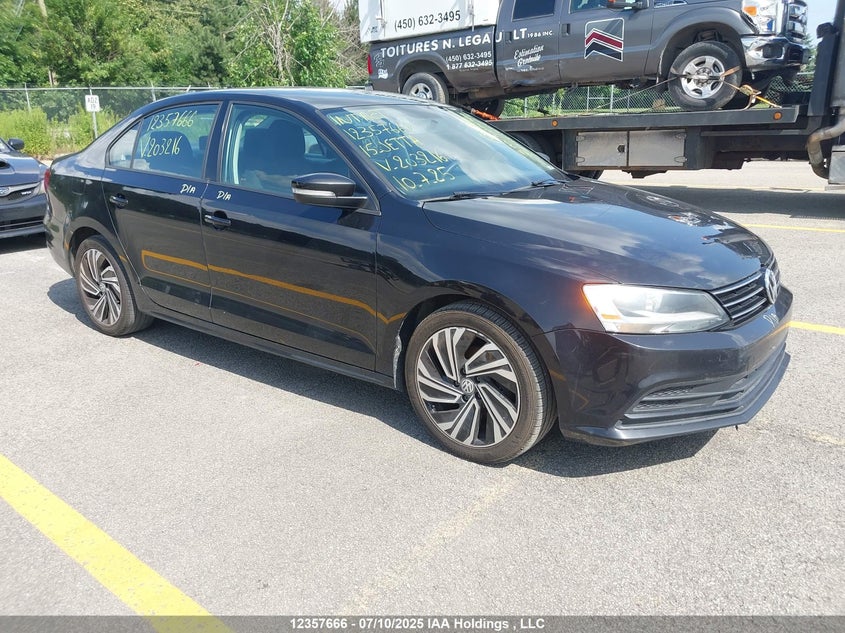 3VW2K7AJ9FM203216 2015 Volkswagen Jetta auction photo 1