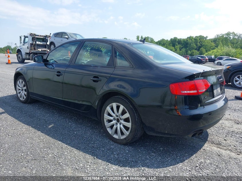 2011 Audi A4 2.0T VIN: WAUBFCFL2BN011501 Lot: 12357684