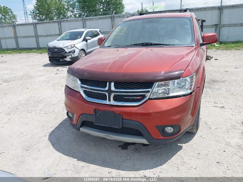 2012 Dodge Journey Sxt Crew VIN: 3C4PDCCG6CT309783 Lot: 12308367X