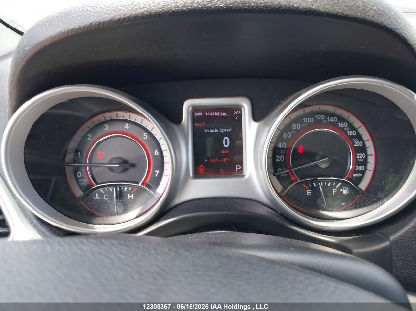 2012 Dodge Journey Sxt Crew VIN: 3C4PDCCG6CT309783 Lot: 12308367X