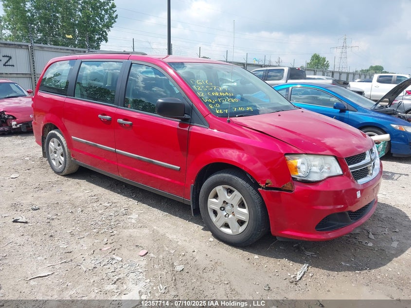 2C4RDGBG2CR157280 2012 Dodge Grand Caravan Se auction photo 1