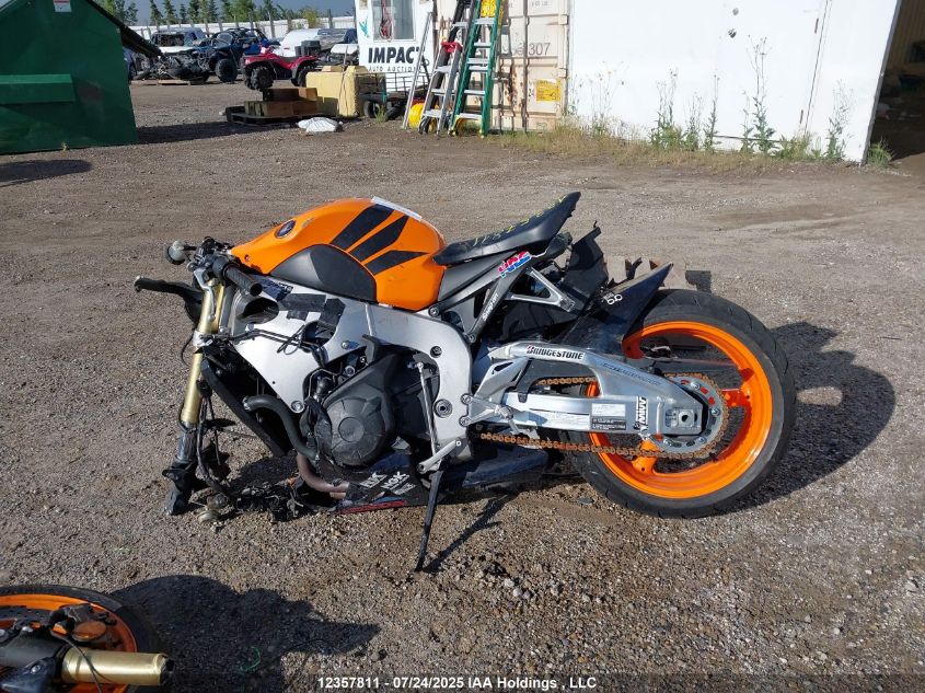 2011 Honda Cbr1000 Rr VIN: JH2SC59M3BK300018 Lot: 12357811