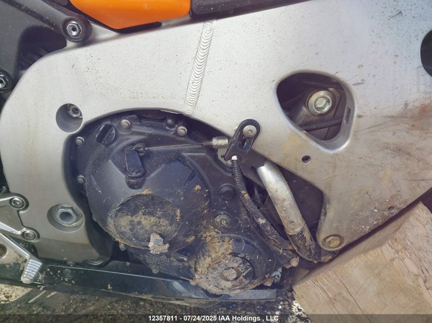 2011 Honda Cbr1000 Rr VIN: JH2SC59M3BK300018 Lot: 12357811