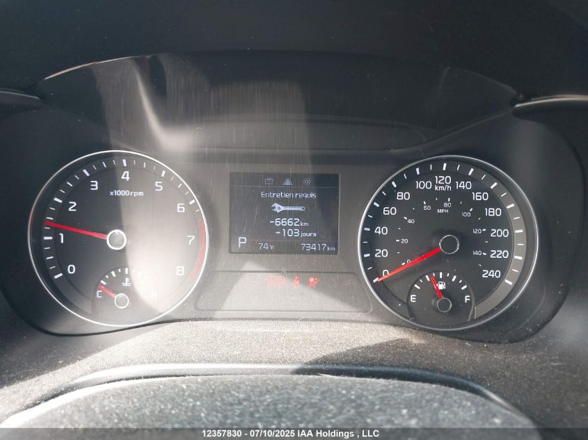 2019 Kia Forte VIN: 3KPF24AD5KE053218 Lot: 12357830