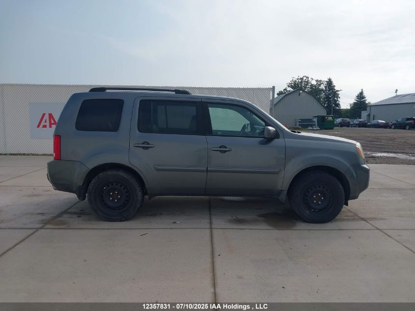 2010 Honda Pilot Ex VIN: 5FNYF4H42AB503760 Lot: 12357831