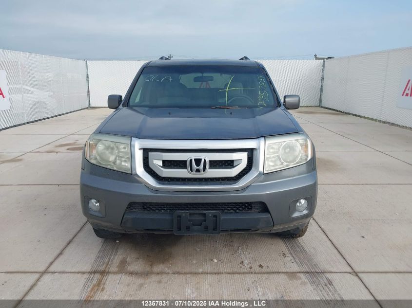 2010 Honda Pilot Ex VIN: 5FNYF4H42AB503760 Lot: 12357831