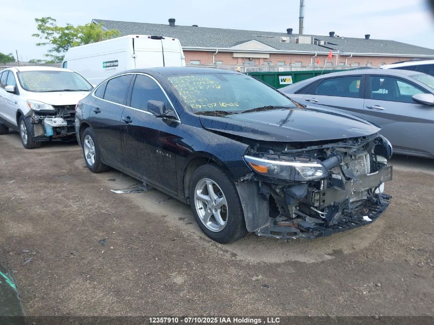 2018 Chevrolet Malibu Ls VIN: 1G1ZC5ST6JF218793 Lot: 12357910