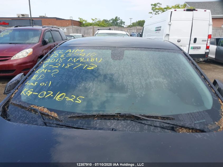 2018 Chevrolet Malibu Ls VIN: 1G1ZC5ST6JF218793 Lot: 12357910