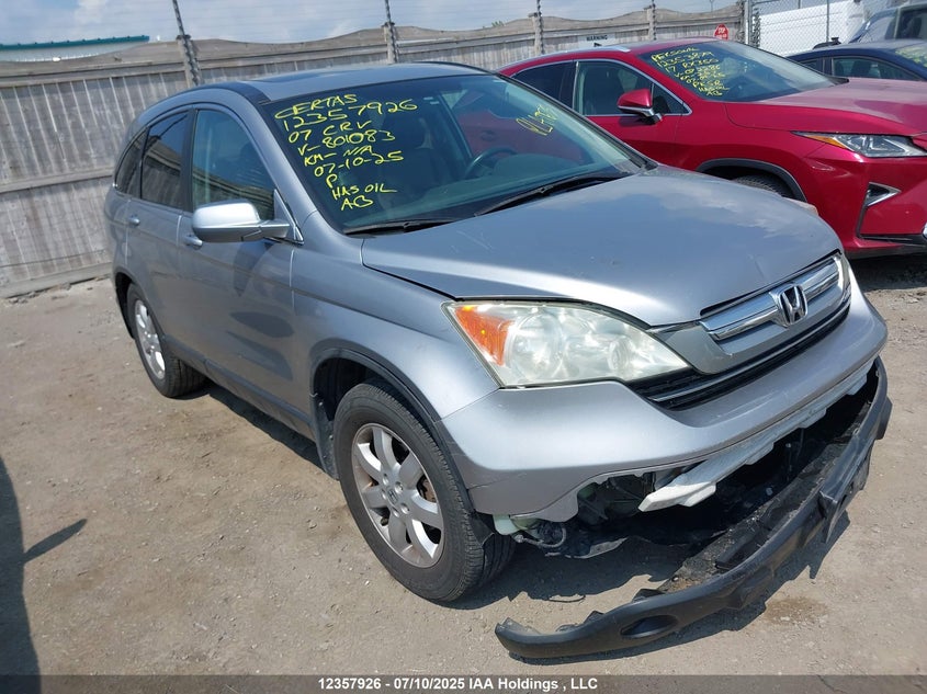 5J6RE48767L801083 2007 Honda Cr-V Exl auction photo 1