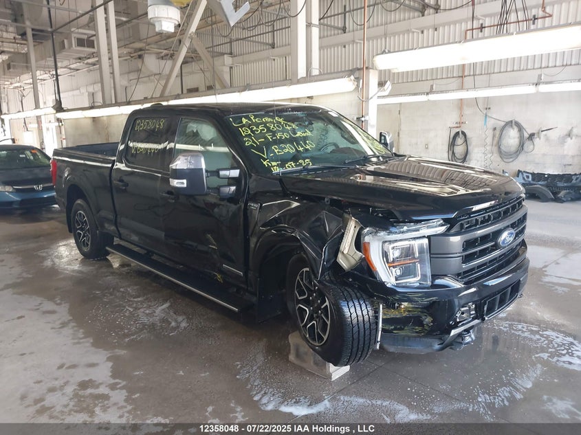 1FTFW1ED5MFB20440 2021 Ford F-150 Hybrid Lariat Lariat auction photo 1