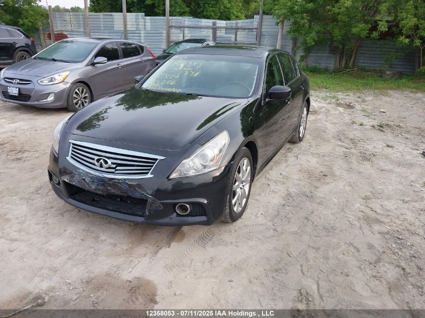 2012 Infiniti G37X VIN: JN1CV6AR9CM677529 Lot: 12358053