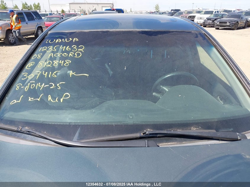 2008 Honda Accord Ex-L VIN: 1HGCP26888A812848 Lot: 12354632X