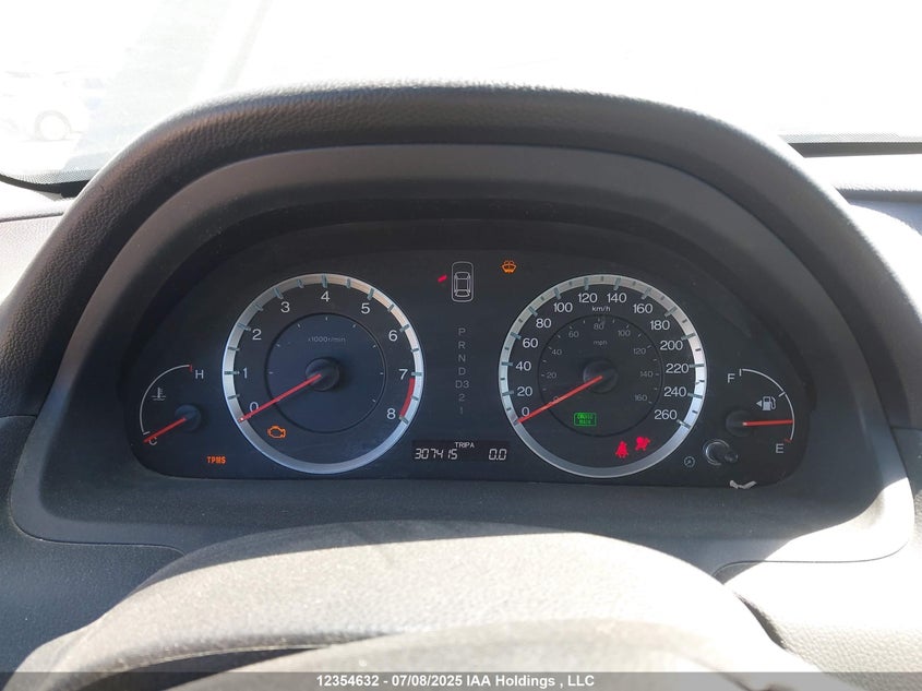 2008 Honda Accord Ex-L VIN: 1HGCP26888A812848 Lot: 12354632X