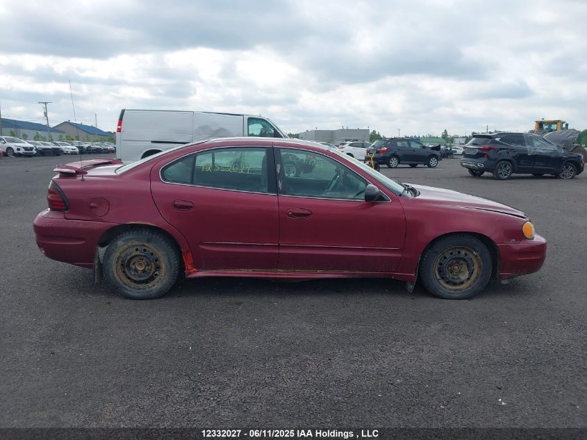 2004 Pontiac Grand Am Se1 VIN: 1G2NF52EX4C235721 Lot: 12332027X