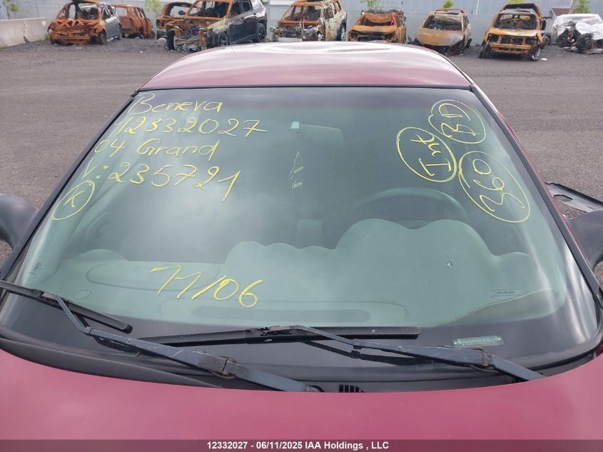 2004 Pontiac Grand Am Se1 VIN: 1G2NF52EX4C235721 Lot: 12332027X