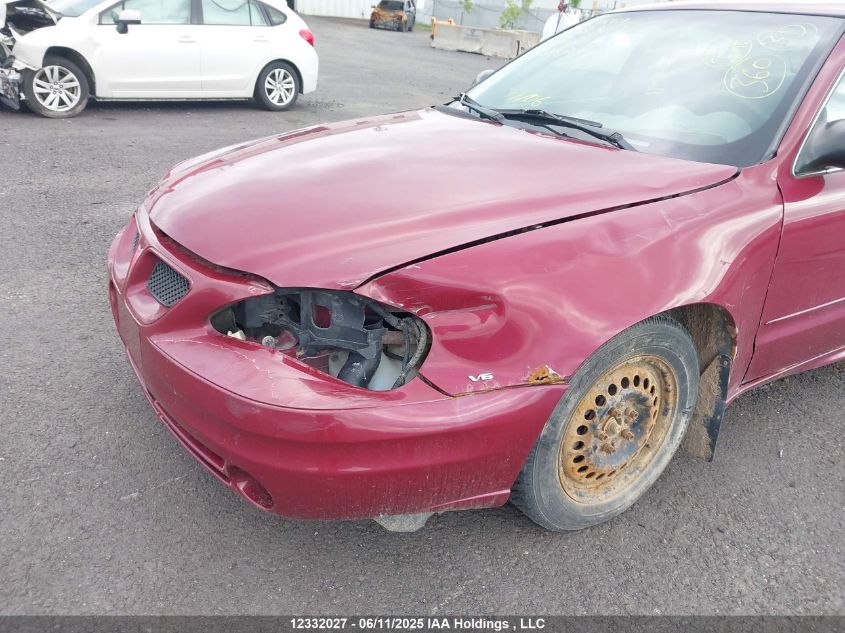 2004 Pontiac Grand Am Se1 VIN: 1G2NF52EX4C235721 Lot: 12332027X