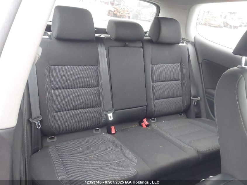 2012 Volkswagen Golf 2.5L Sportline/2.5L Trendline VIN: WVWAA7AJ1CW305770 Lot: 12353740X