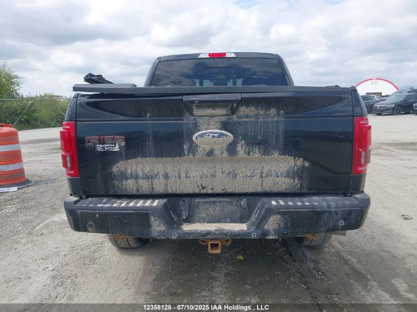 2016 Ford F-150 Lariat VIN: 1FTEW1EG9GFC02259 Lot: 12358128