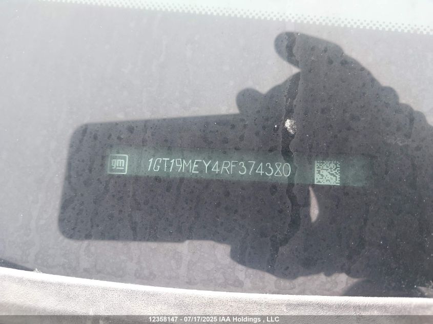 2024 GMC Sierra K2500 Sle VIN: 1GT19MEY4RF374380 Lot: 12358147