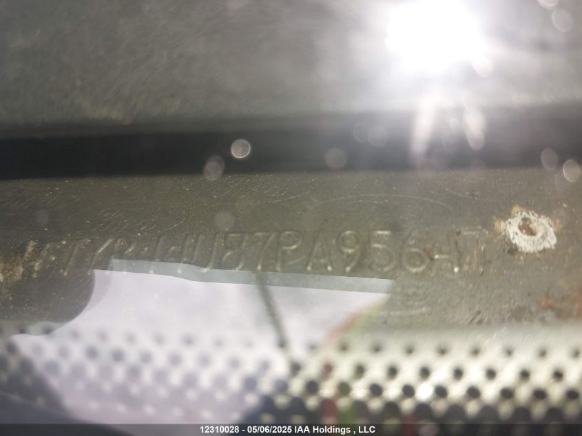 2007 Ford Ranger Sport/Stx/Xl/Xlt VIN: 1FTYR44U87PA95647 Lot: 12310028X