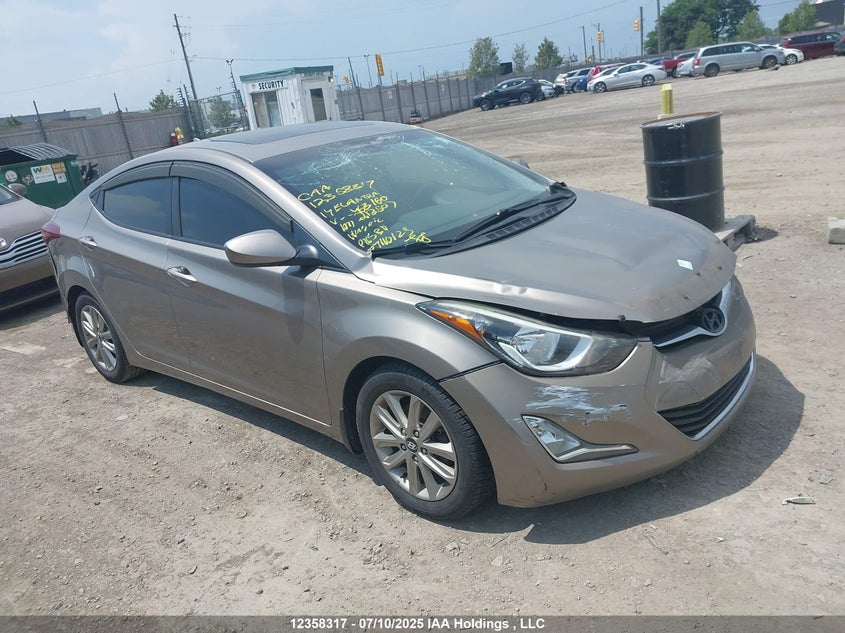 5NPDH4AE3EH463160 2014 Hyundai Elantra Se/Sport/Limited auction photo 1