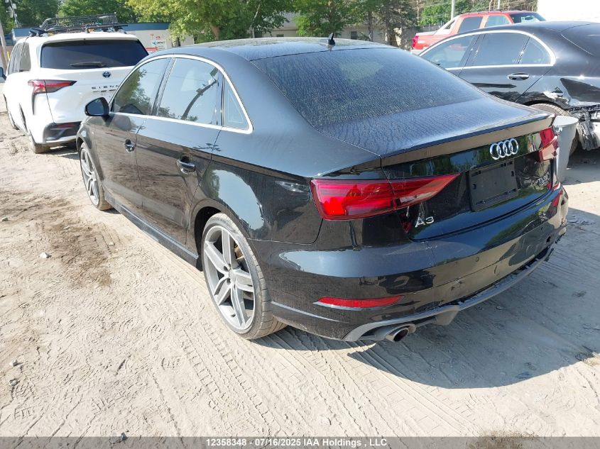 2018 Audi A3 Prestige VIN: WAUK8GFF4J1037633 Lot: 12358348