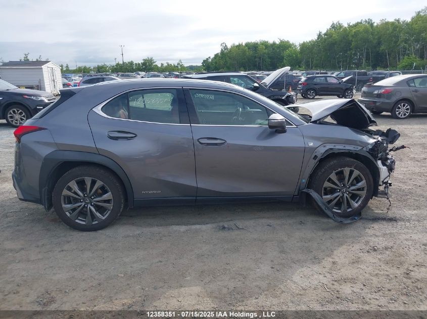 2020 Lexus Ux 250H VIN: JTHR9JBH3L2029862 Lot: 12358351