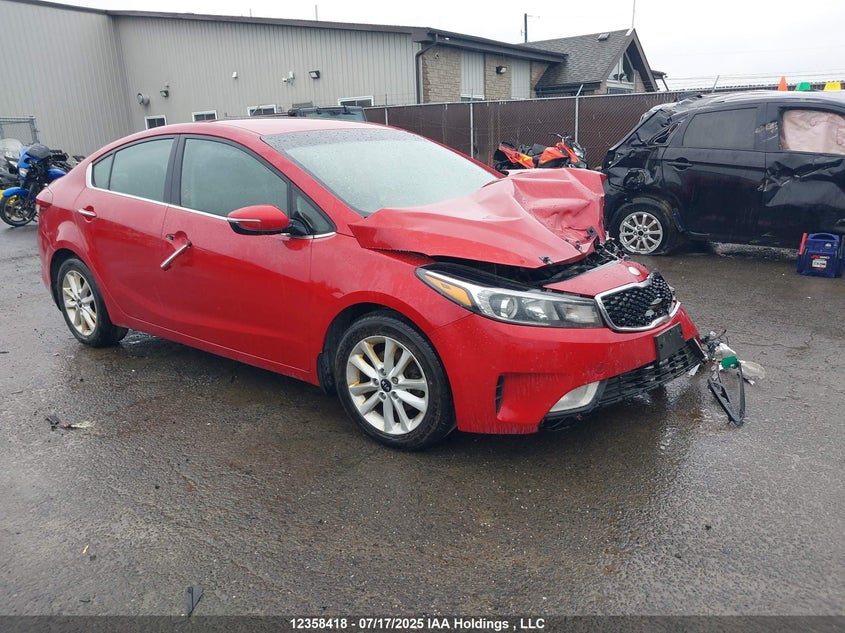 2017 Kia Forte Ex/Ex Luxury/Ex+ VIN: 3KPFL4A85HE093176 Lot: 12358418