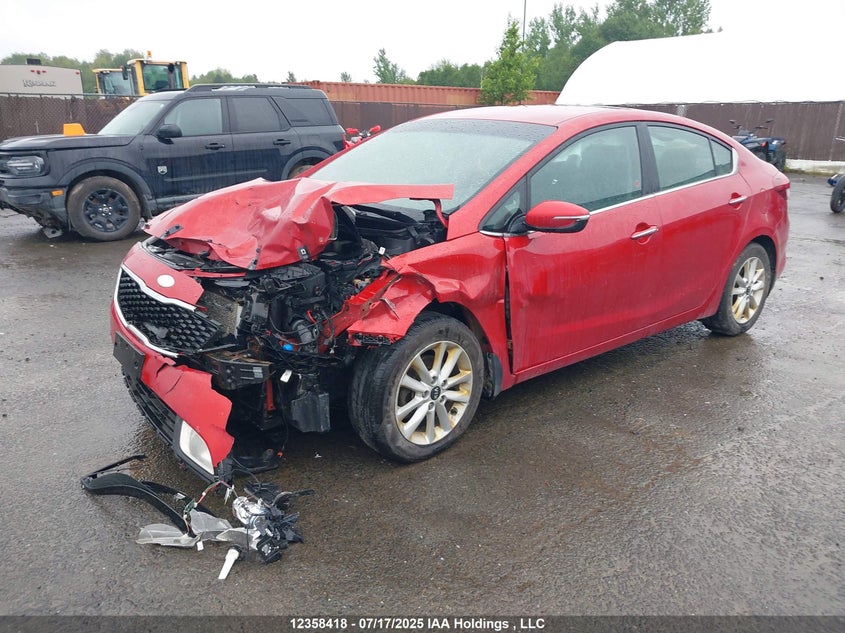 2017 Kia Forte Ex/Ex Luxury/Ex+ VIN: 3KPFL4A85HE093176 Lot: 12358418